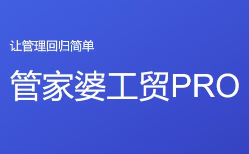 管家婆工贸PRO